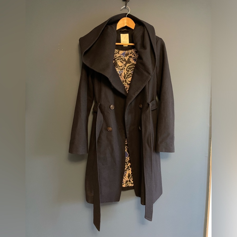 Elevenses dark blue peacoat size 10 - Picture 2 of 9